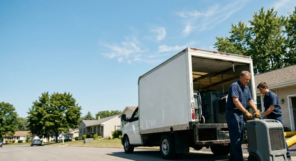Water Damage Cleanup in Corydon, IN near me